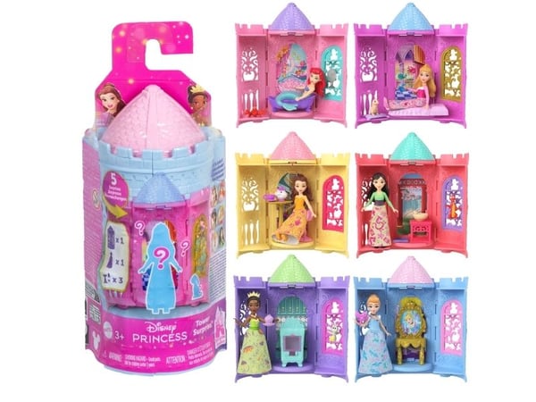 Mattel Disney Princess Surprise Tower med Doll Mix