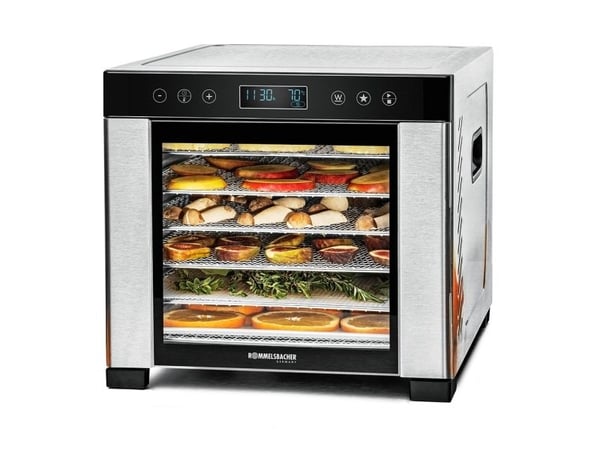 Rommelsbacher DA 950, Svart, Rustfritt stål, Rustfritt stål, LCD, 99 t, 6000 cm², 380 x 394 mm