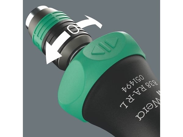 Wera Kraftform Kompakt 60 RA-R Imperial 1, 135 mm, 190 mm, 55 mm, 545 g, 17 stykker