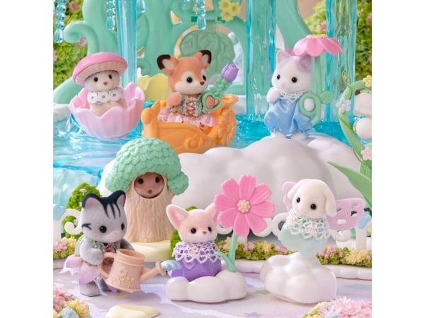 Sylvanian Families Blooming Baby Friends Series
