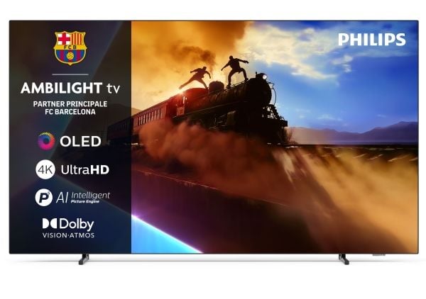 Philips 48OLED770, 121,9 cm (48"), 3840 x 2160 pikseliä, OLED, Älytelevisio, Wi-Fi, musta