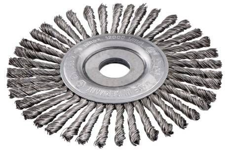 Metabo 626815000, Slipebørste, Metall, Maling, Rustfritt stål, 12500 RPM, Grå, Rund, 2,22 cm