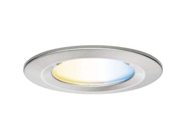 Paulmann 92448 LED-loftslampe, LED-innbyggingslys 6 W jern (børstet)