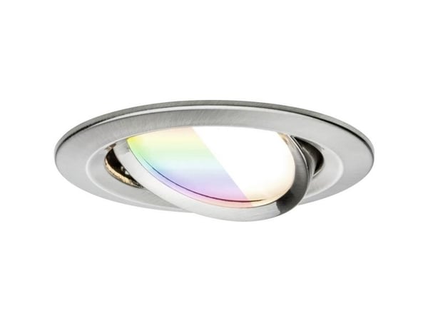 Paulmann 92439 LED kattovalaisin, LED uppoasennusvalaisin 6 W Rauta (harjattu)