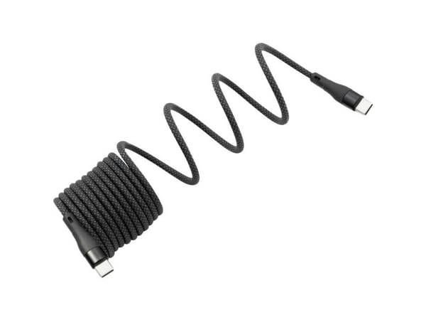BKL Electronic USB-C-kabel USB 2.0, USB-C-kontakt, 1 m, svart flette-skjerm (10080171)