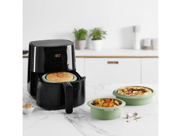 Lékué 884122, Rund, Flat overflate, -60 °C, 220 °C, Grønn, Silikon