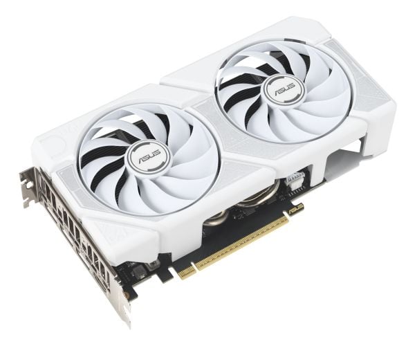 ASUS Dual -RTX5060TI-O16G-WHITE, GeForce RTX 5060 Ti, 16 GB, GDDR7, 128 bit, 7680 x 4320 piksler, PCI Express 5.0