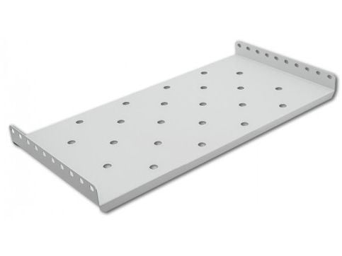 Qoltec kiinteä hylly | 490*250 | harmaa