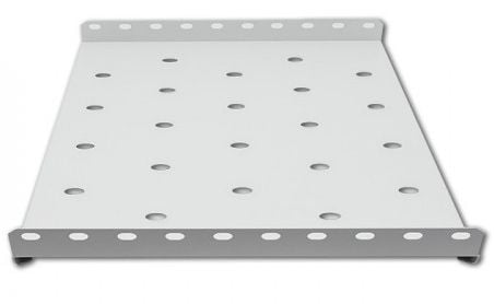 Qoltec kiinteä hylly | 490*250 | harmaa