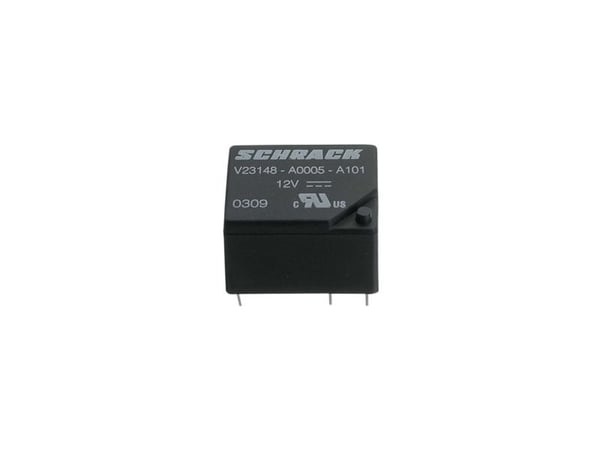 TE Connectivity PCB Mount Power Relay, 48V Coil, 7A Switching Current, SPDT
