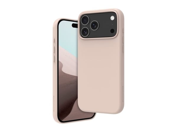 dbramante1928 Roskilde - Baksidesskydd för mobiltelefon - MagSafe-kompatibilitet - ICON - rosa sand - för Apple iPhone 17 Pro Max