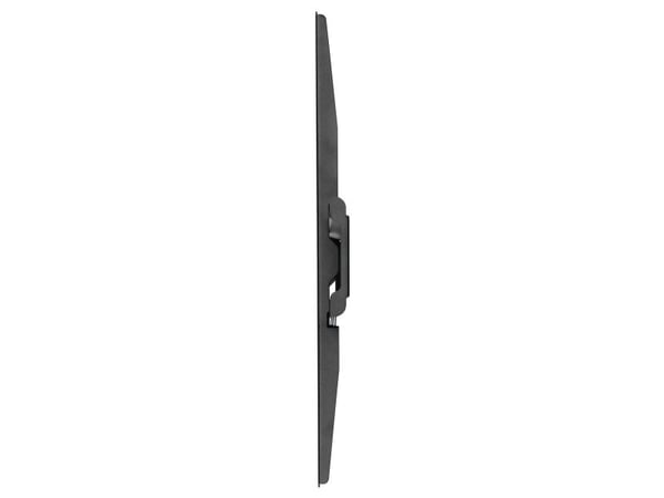 DELTACO - Monteringssett (veggmontering) - for buet / flatt panel - fast, 45 kg - stål - svart - skjermstørrelse: 32"-70"