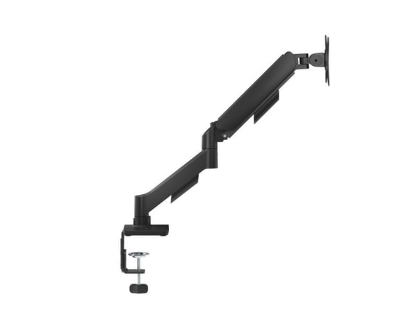 DELTACO - Monteringssett (skrivebordsmontering) - justerbar arm - for LCD-skjerm - svart - skjermstørrelse: 17"-32"