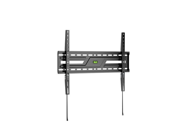 DELTACO - Kiinnityssarja (seinäkiinnike) - kiinteä - litteälle paneelille - vankka - musta - näytön koko: 37"-86"