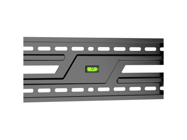 DELTACO - Kiinnityssarja (seinäkiinnike) - kiinteä - litteälle paneelille - vankka - musta - näytön koko: 37"-86"