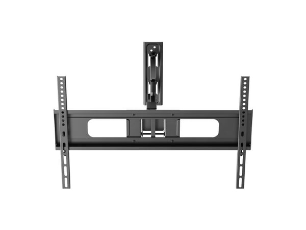 DELTACO - Monteringssett (veggmontering) - full bevegelse - for flatpanel - vipp, sving - svart - skjermstørrelse: 37"-86"