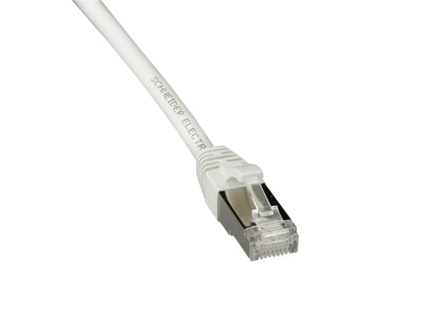 SCHNEIDER ELECTRIC ACTASSI-KABEL KAT.6A S/FTP 28AWG 2,0M HVIT
