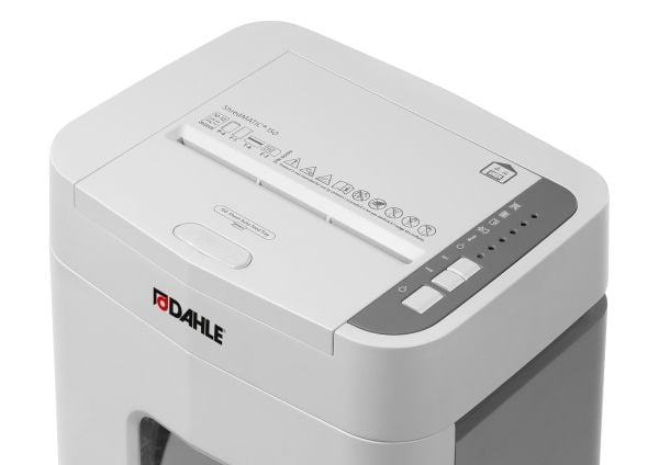 Dokumentförstörare DAHLE ShredMATIC® 150, automatisk matning, korsstrimling (P-4)