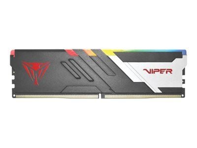 Patriot Viper Venom RGB DDR5 series - DDR5 - modul - 32 GB - DIMM 288-pin - 6000 MT/s / PC5-48000 - CL30 - 1.35 V - ikke-bufret - on-die ECC - matt... Patriot Viper Venom RGB DDR5 series - DDR5 - modul - 32 GB - DIMM 288-pin - 6000 MT/s / PC5-48000 - CL30 - 1.35 V - ikke-bufret - on-die ECC - matt...