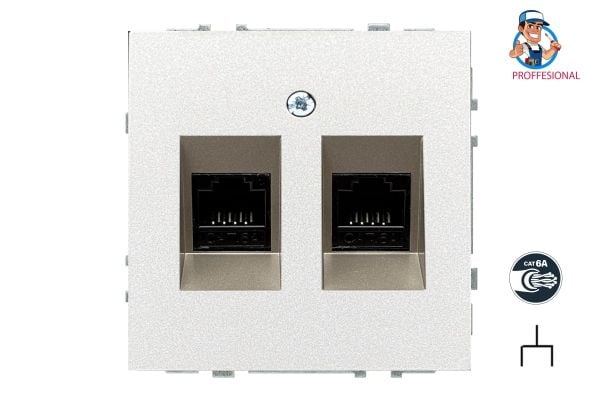 Liregus Computer Socket Ikl-002-01.M/Ch 2Pl