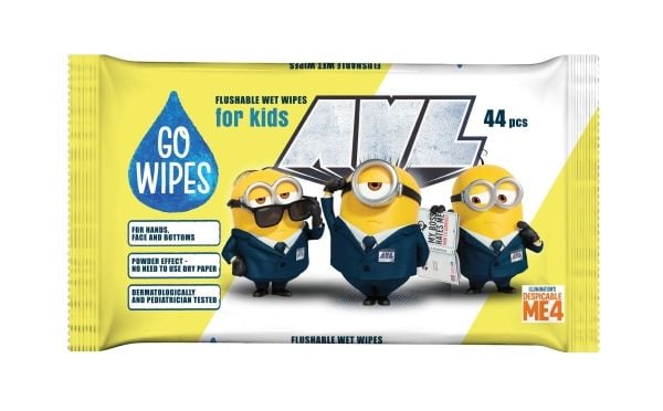 EURUS POSTRY Minions våtservietter 1x44stk.
