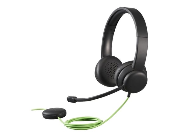 Acer AHW250 - Retail Pack - hodesett - on-ear - kablet - USB-A - svart