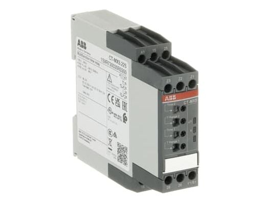 ABB CT-MXS.22S, Aikaviiverele, Harmaa, IP20, IP50, CAN/CSA C22.2 No.14 IEC/EN 63000 IEC/EN 61812-1 UL 508, 24-240 V, 50/60 Hz
