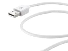 Cellularline 8018080175466, 1,2 m, Lightning, USB A, Valkoinen, 45 g, 1200 mm