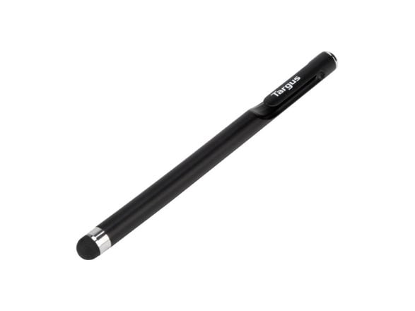 Antibakteriell glatt stylus for smarttelefoner og berøringsskjermer (svart)