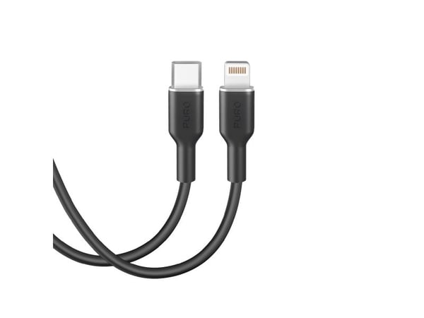 Puro USB-C - Lightning USB-kaapeli 1,5 m musta (PUR685)