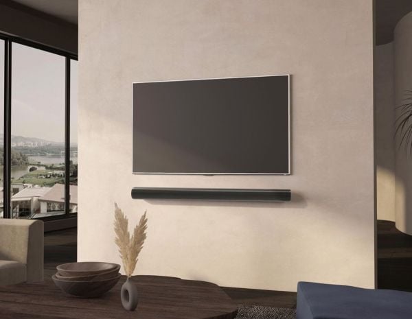 My Wall HS7L Soundbarin kiinnike Ei asennettava Musta 1 kpl