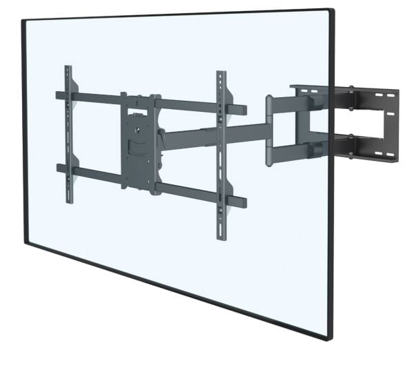 My Wall H 27-1 XL TV-seinäkiinnike ulosvedettävä, kääntyvä, kallistettava, käännettävä, pyöritettävä
