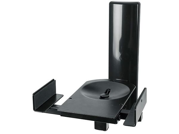 B-Tech BT77 Högtalarväggsfäste Vippstång, Flyttavstånd (max.): 27,3 cm Svart 1 par