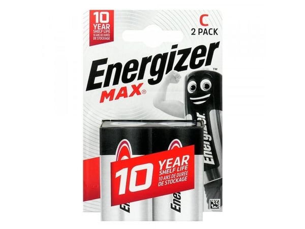 Energizer Max E93 - Batteri 2 x LR14 / C type - Alkalisk
