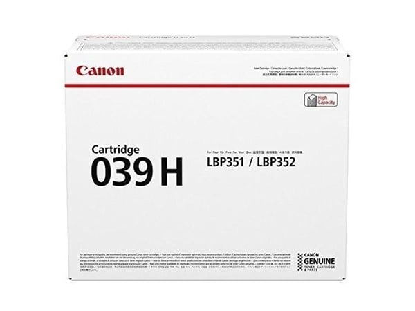 Canon väriaine CRG-039H Musta alkuperäinen (153983)