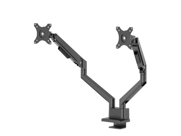 Neomounts Skrivebordsfeste for 2 skjermer 17" - 32" (DS70-250BL2)