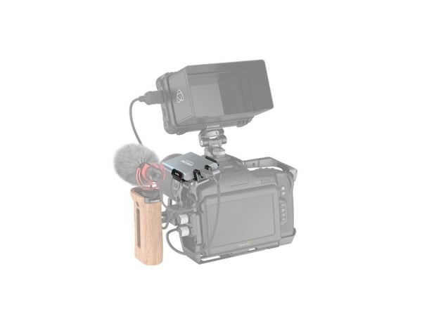 SmallRig 3272, SSD-beslag, Sort, Aluminium, Rustfrit stål, 1/4-20", Samsung T5/T7 SSD, 57 mm
