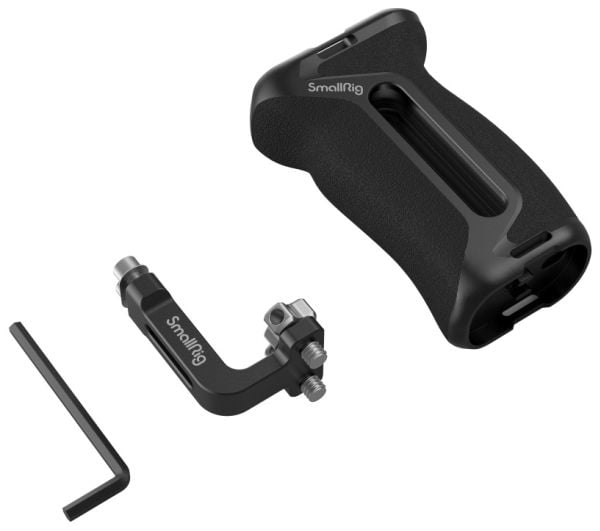 SmallRig 4015, Håndtak, Sort, Aluminium, Silikon, Rustfritt stål, 15 kg, 1/4-20", China