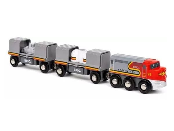 BRIO World Santa Fe Train - Trains of the World, Tog, 3 år, Flerfarget