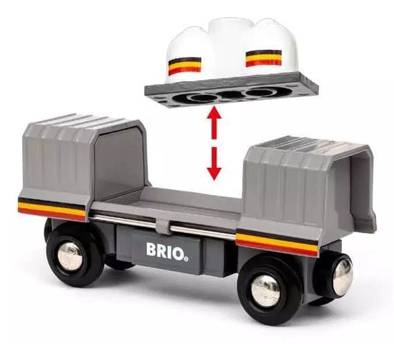 BRIO World Santa Fe Train - Trains of the World, Tog, 3 år, Flerfarget