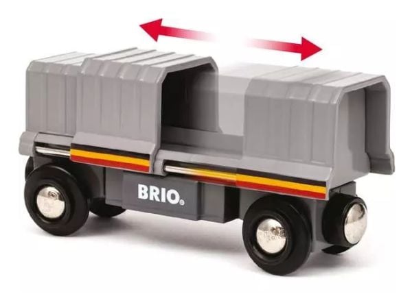 BRIO World Santa Fe Train - Trains of the World, Tog, 3 år, Flerfarget