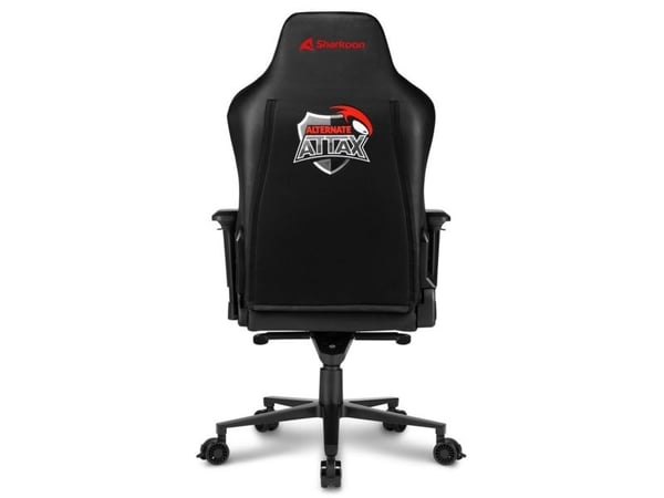 Sharkoon SGS30, Universal gamingstol, 150 kg, 200 cm, Svart, Aluminium, Svart