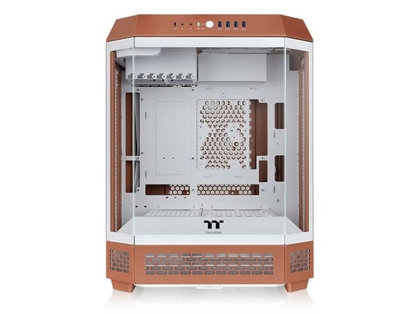 Thermaltake The Tower 600, Midi Tower, PC, Mokka, ATX, Micro ATX, Mini-ITX, SPCC, Herdet glass, Spilling