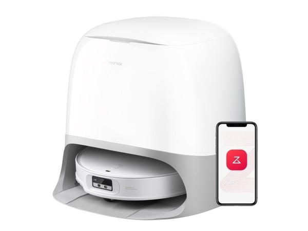 Roborock Qrevo CurvX, Combi, Hvit, Rund, Støv pose, 0,258 l, 62 dB