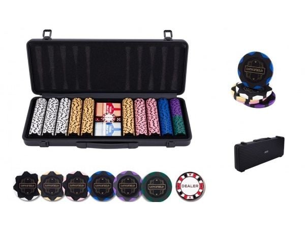 Pokersett 500 Eksklusivt uten valører