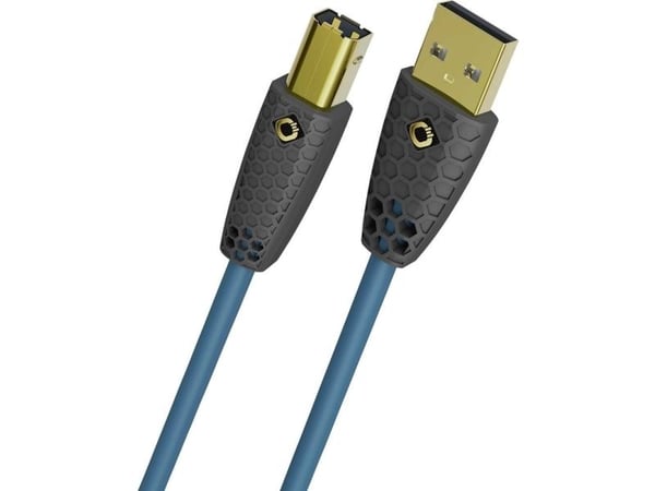 OEHLBACH D1C9574, 10 m, USB A, USB B, USB 2.0, 0,48 Gbit/sek., blå