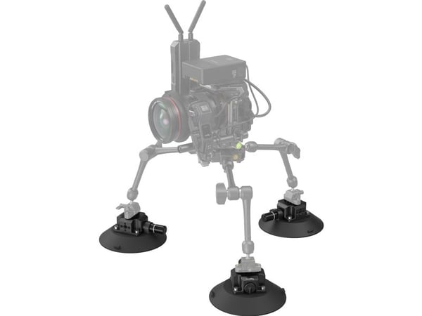 SmallRig 4114, Sugekoppmontering, Sort, Akrylonitril-butadien-styren (ABS), Aluminium, Nitrilbutadiengummi (NBR), Rustfritt stål, 1/4-20, 3/8-16", ...