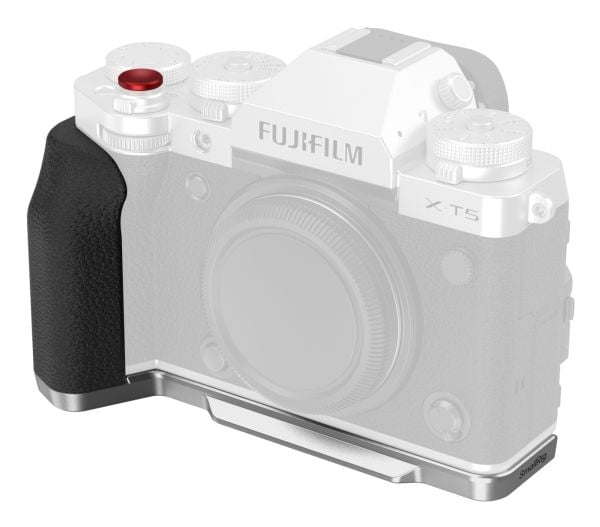 SmallRig 4136, Digitalkamera, håndgrep, Fujifilm, X-T5, Sort, Sølv, Aluminium, Silikon, 133,2 mm