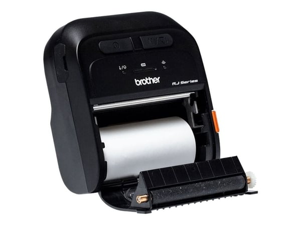 Brother RuggedJet RJ-3055WB - Etikettskriver - direktetermisk - Rull (8 cm) - 203 dpi - inntil 101.6 mm/sek - USB 2.0, Wi-Fi, Bluetooth 4.2