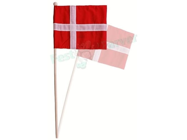 Dannebrog flag i stof